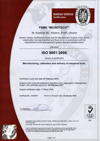 Сертифікат ISO 9001:2000